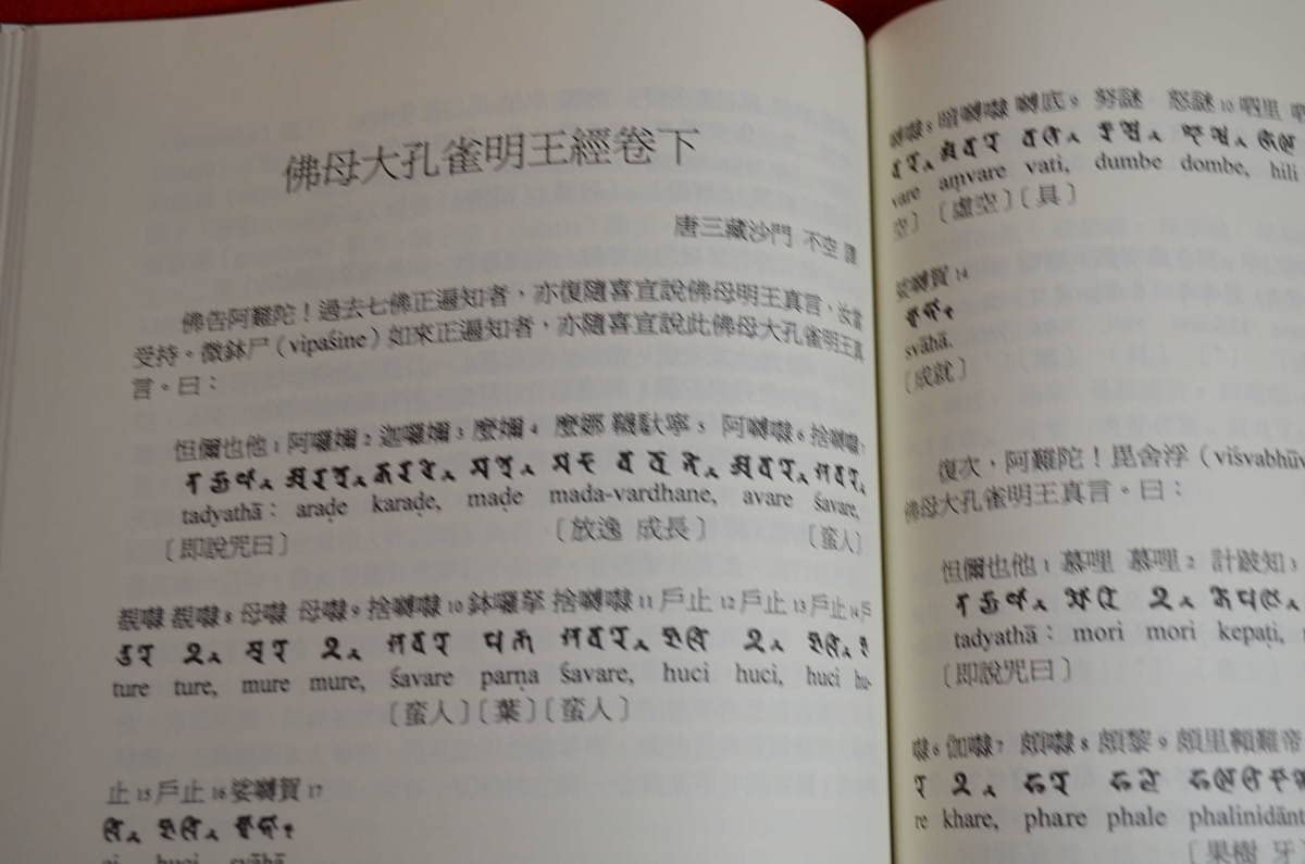 孔雀経法　孔雀経護摩法　経本 孔雀経法 孔雀経護摩法 経本 - メルカリ